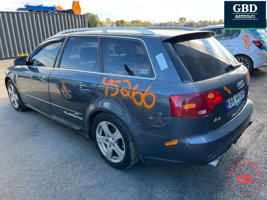 Audi A4 2004-2008 (Type III) (B7) (B7), Motorkode: BPW, Girkassekode: JEE