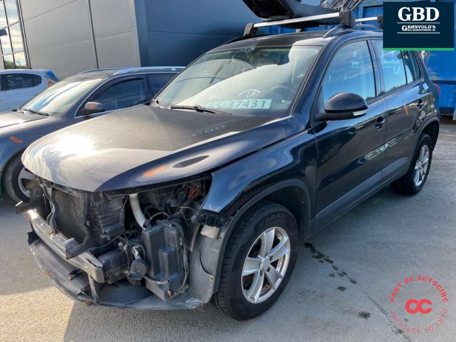 VW Tiguan 2011-2016 (Type I, Fase 2) , Motorkode: CFFD, Girkassekode: NFZ