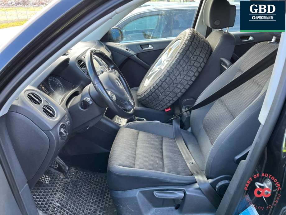 VW Tiguan 2011-2016 (Type I, Fase 2) , Motorkode: CFFD, Girkassekode: NFZ