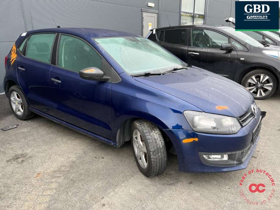 VW Polo 2009-2014 (Type V, Fase 1) , Motorkode: CAYA, Girkassekode: KFK