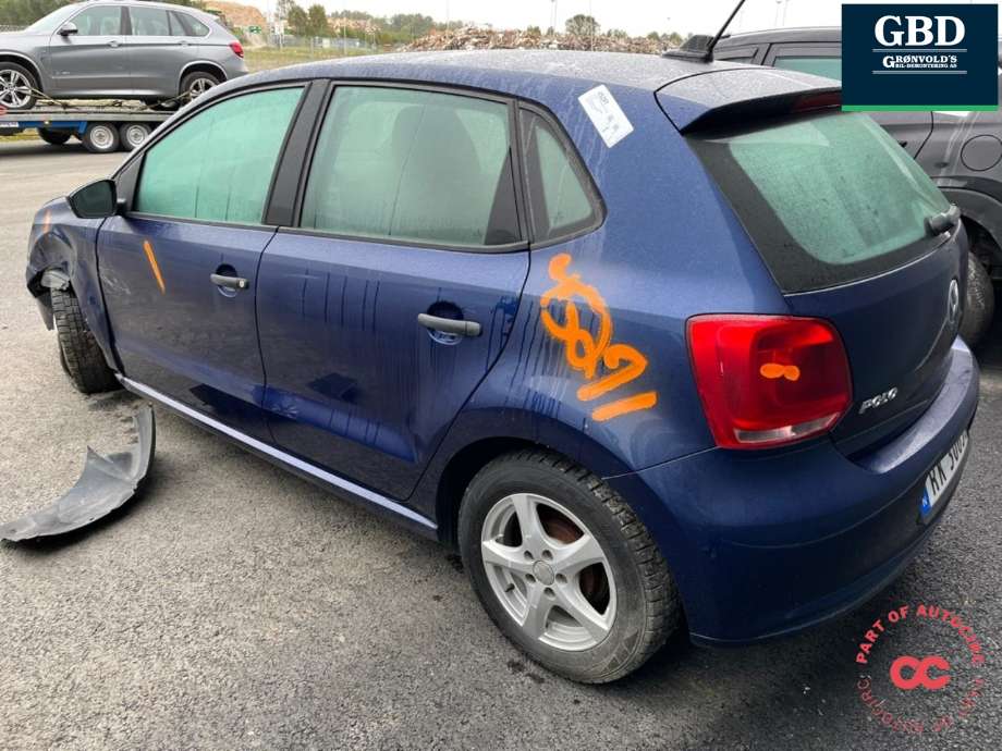 VW Polo 2009-2014 (Type V, Fase 1) , Motorkode: CAYA, Girkassekode: KFK