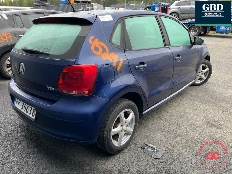 VW Polo 2009-2014 (Type V, Fase 1) , Motorkode: CAYA, Girkassekode: KFK