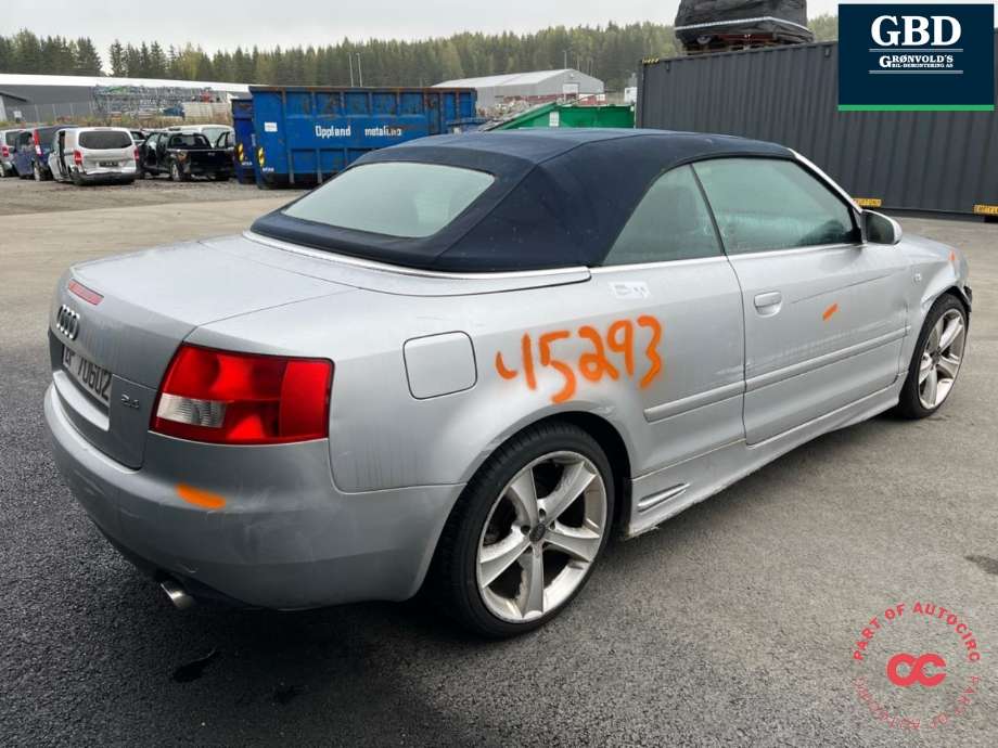 Audi A4 2001-2004 (Type II) (B6) (B6), Motorkode: BDV, Girkassekode: FRC
