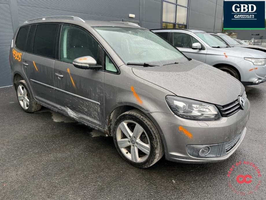 VW Touran 2010-2015 (Type I, Fase 3) , Motorkode: CFHC, Girkassekode: MSV