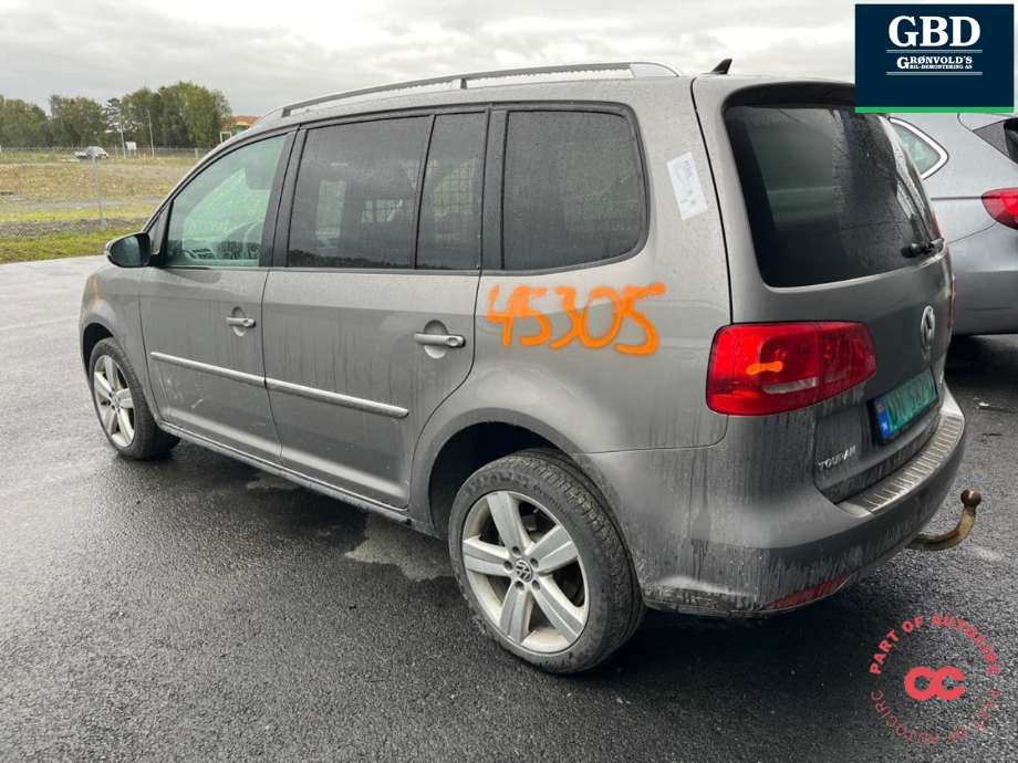 VW Touran 2010-2015 (Type I, Fase 3) , Motorkode: CFHC, Girkassekode: MSV