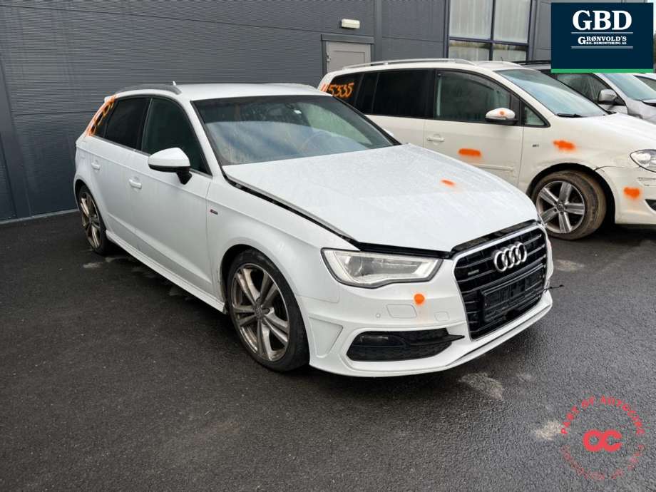 Audi A3 2012-2016 (Type III, Fase 1) , Motorkode: CRLB, Girkassekode: PGS
