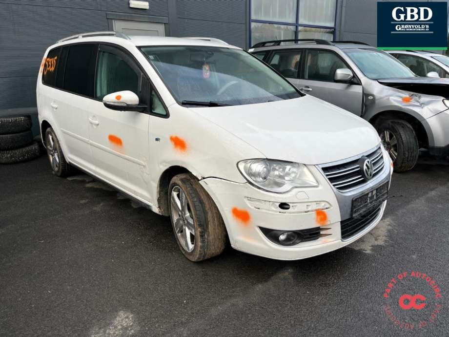 VW Touran 2010-2015 (Type I, Fase 3) , Motorkode: BLS, Girkassekode: MGJ
