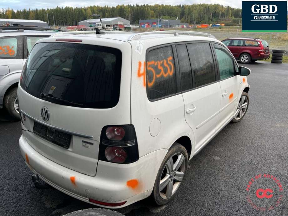 VW Touran 2010-2015 (Type I, Fase 3) , Motorkode: BLS, Girkassekode: MGJ