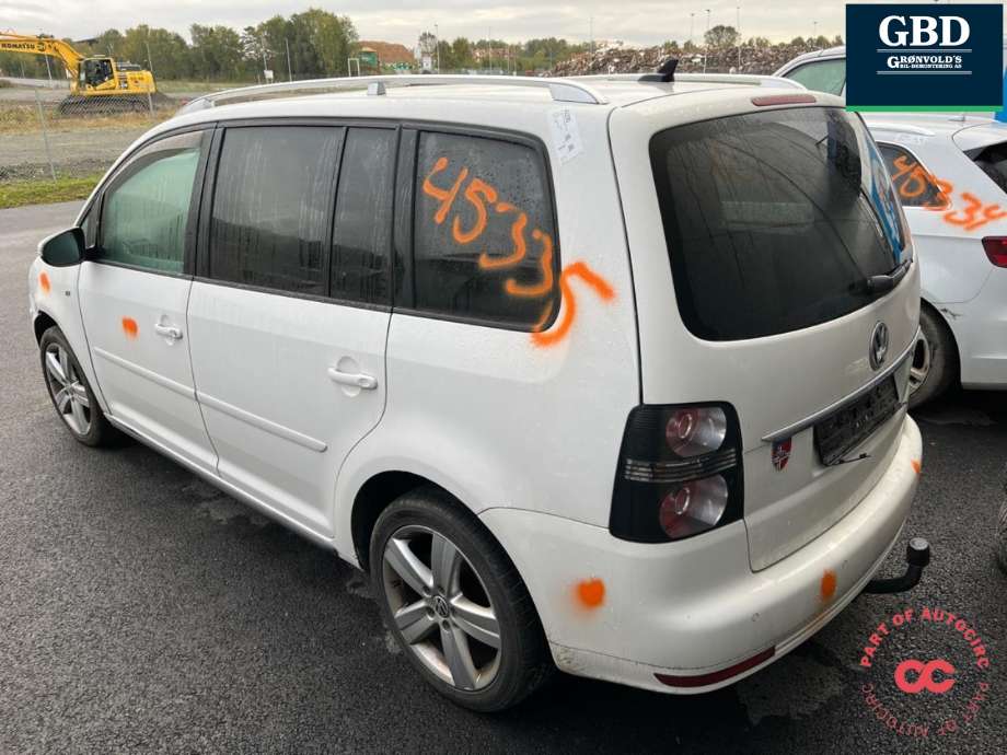 VW Touran 2010-2015 (Type I, Fase 3) , Motorkode: BLS, Girkassekode: MGJ