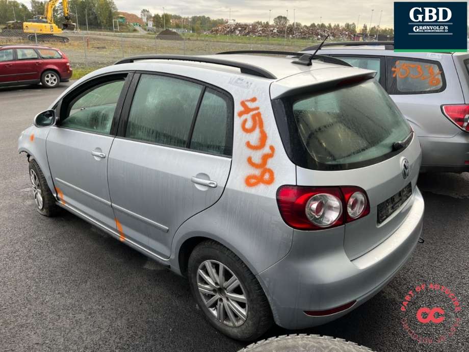 VW Golf, Plus/Cross 2009-2013 (Fase 2) , Motorkode: CBZB, Girkassekode: NTZ