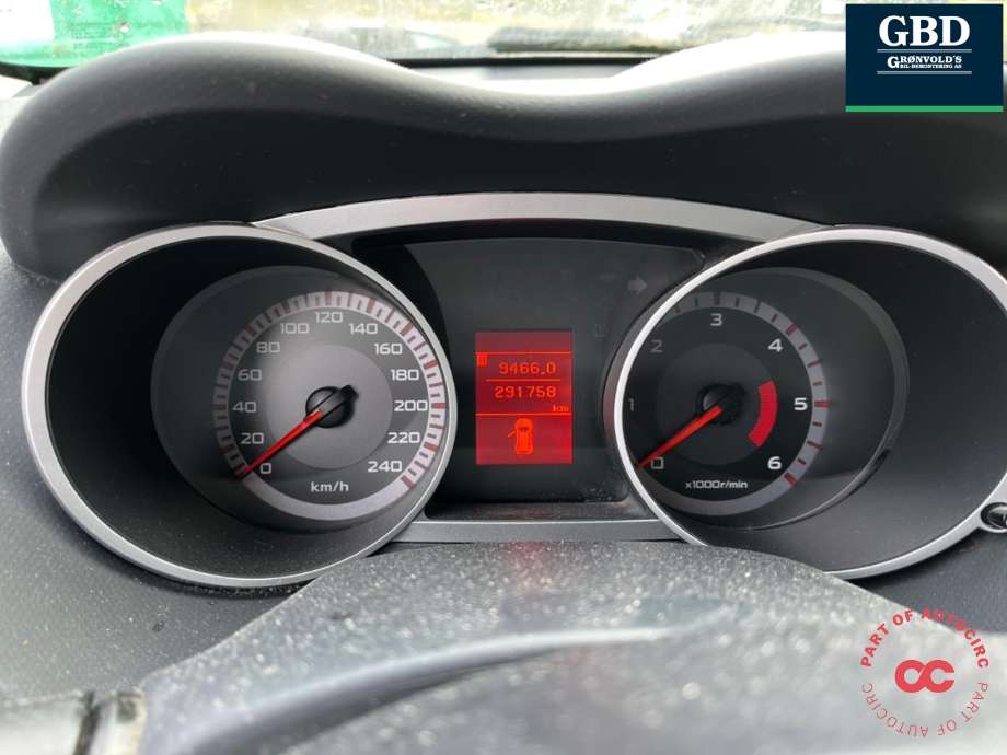 Mitsubishi Outlander 2007-2010 (Type II, Fase 1) delebil , Motorkode: BSY, Girkassekode: 2500A092