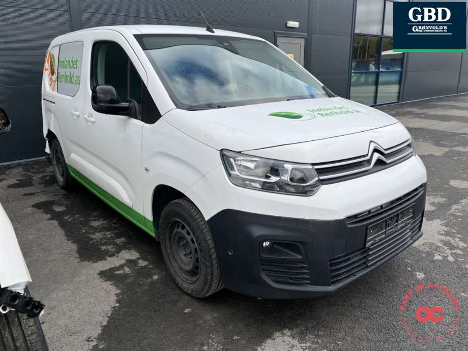 Citroën Berlingo 2019-->> (Type III) , Motorkode: YHY, Girkassekode: 16 230 929 80