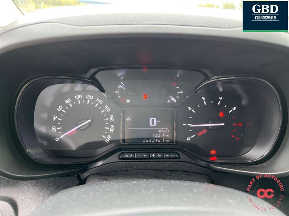 Citroën Berlingo 2019-->> (Type III) , Motorkode: YHY, Girkassekode: 16 230 929 80