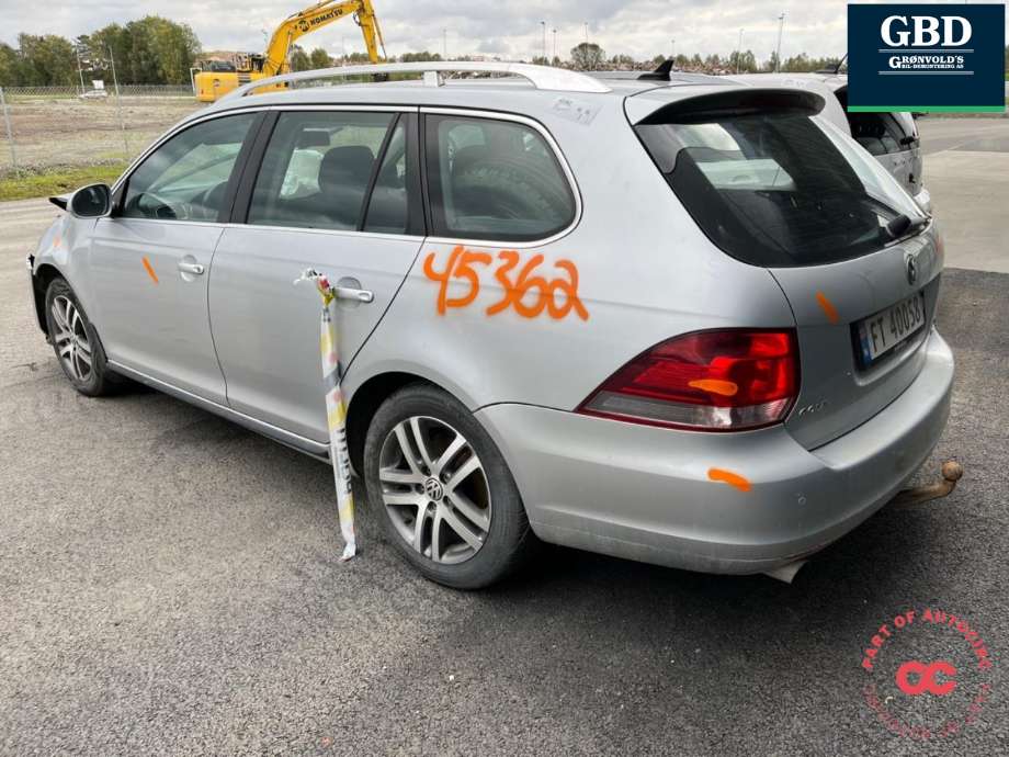 VW Golf VI 2008-2012 , Motorkode: CAYC, Girkassekode: NQD