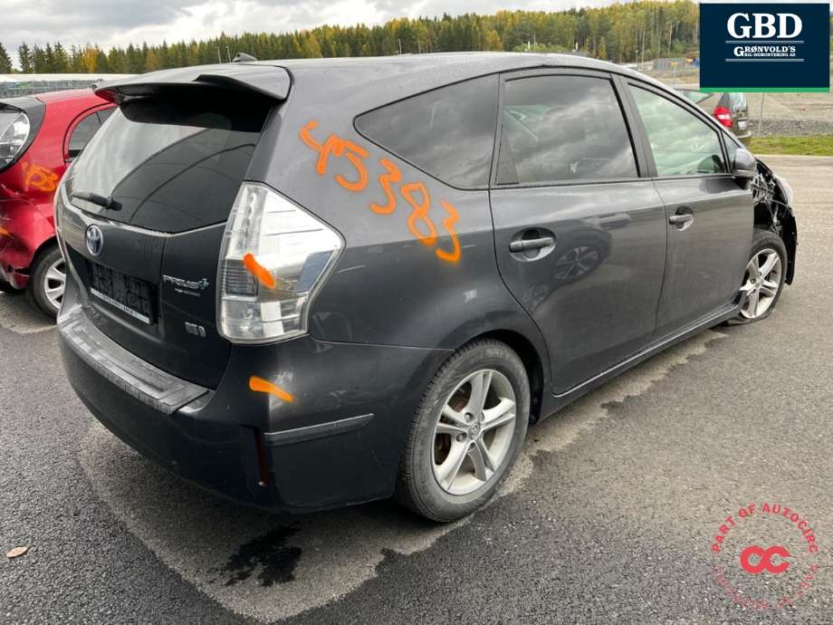 Toyota Prius +7 2012-2020 (Type III) (stasjonsvogn) (stasjonsvogn), Motorkode: 2ZR-FXE, Girkassekode: 3090047073
