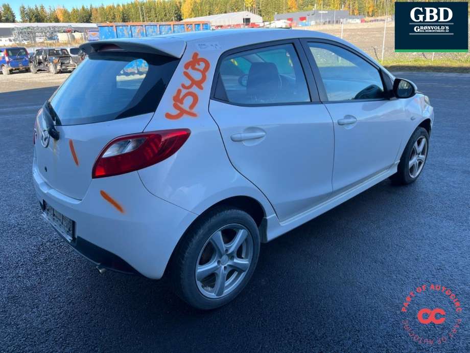 Mazda 2 2011-2014 (Type II, Fase 2) , Motorkode: ZJ, Girkassekode: FC2017150