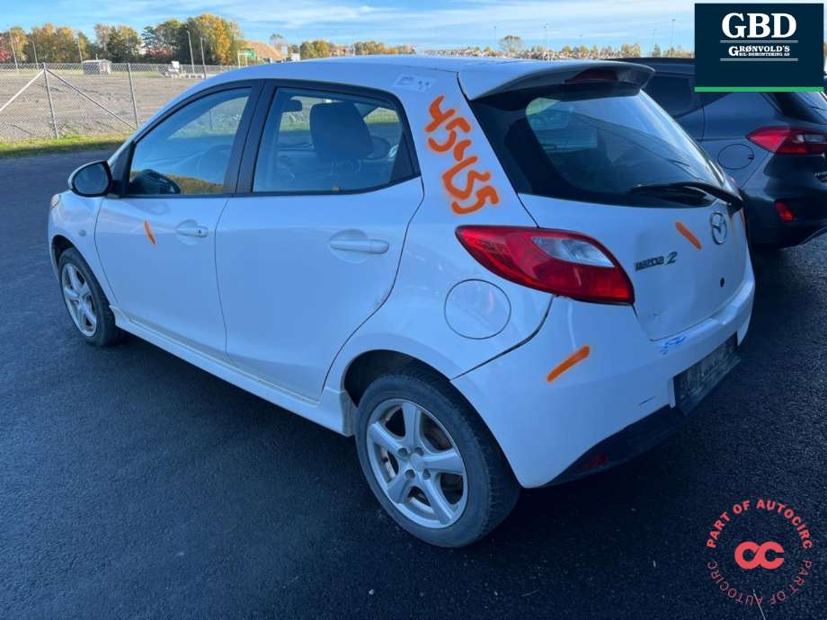 Mazda 2 2011-2014 (Type II, Fase 2) , Motorkode: ZJ, Girkassekode: FC2017150