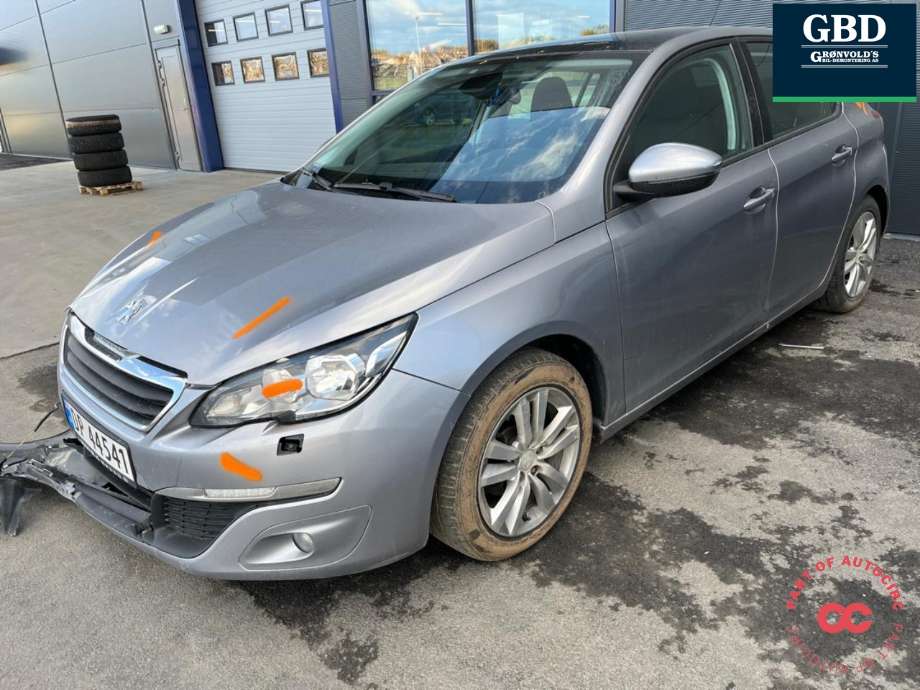 Peugeot 308 2013-2021 (Type II) , Motorkode: 9H06| 9HP, Girkassekode: 16 103 083 80
