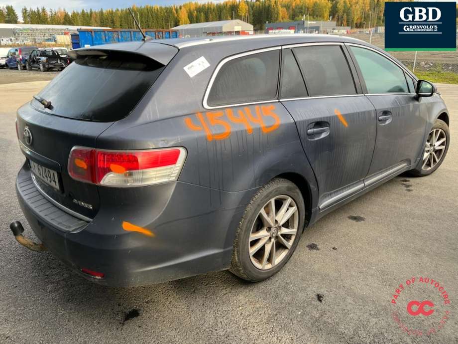 Toyota Avensis 2009-2015 (Type III, Fase 1) , Motorkode: 1AD-FTV, Girkassekode: 3030020A90