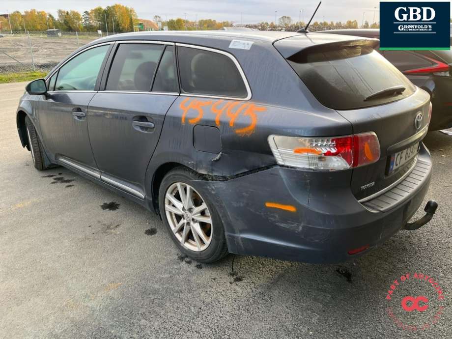Toyota Avensis 2009-2015 (Type III, Fase 1) , Motorkode: 1AD-FTV, Girkassekode: 3030020A90