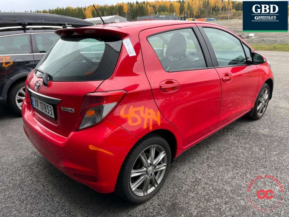 Toyota Yaris 2012-2014 (Type III, Fase 1) delebil , Motorkode: 1NR-FE, Girkassekode: 303000D200