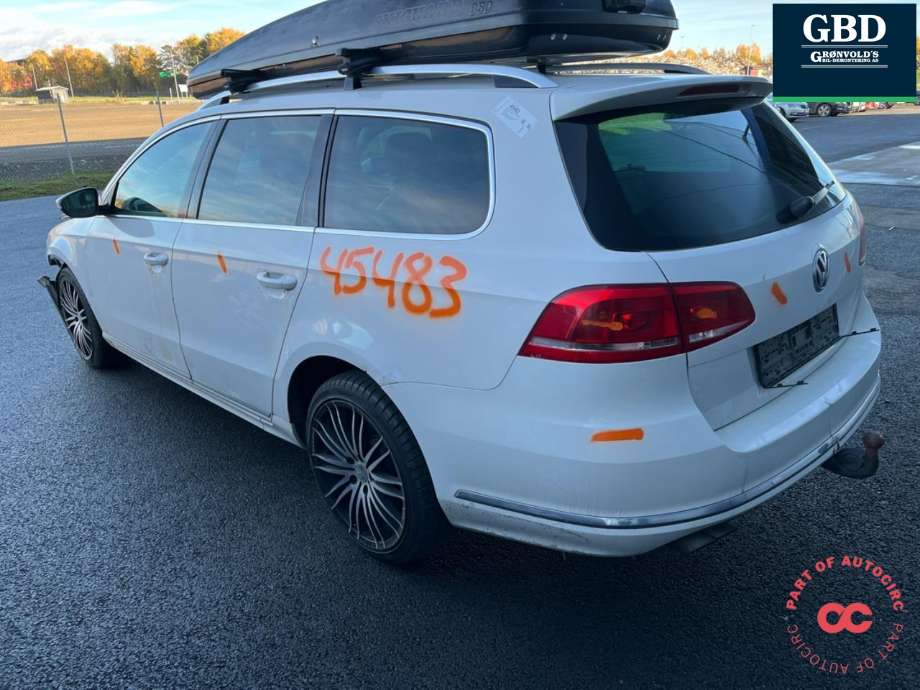 VW Passat 2011-2015 (B7) (B7), Motorkode: CFFB, Girkassekode: NFV