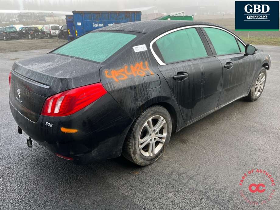 Peugeot 508 2011-2014 (Type I, Fase 1) , Motorkode: 9H05| 9HL, Girkassekode: 2222 JW