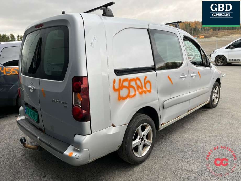 Peugeot Partner 2008-2015 (Type II, Fase 1) , Motorkode: 9H06, Girkassekode: 16 089 352 80