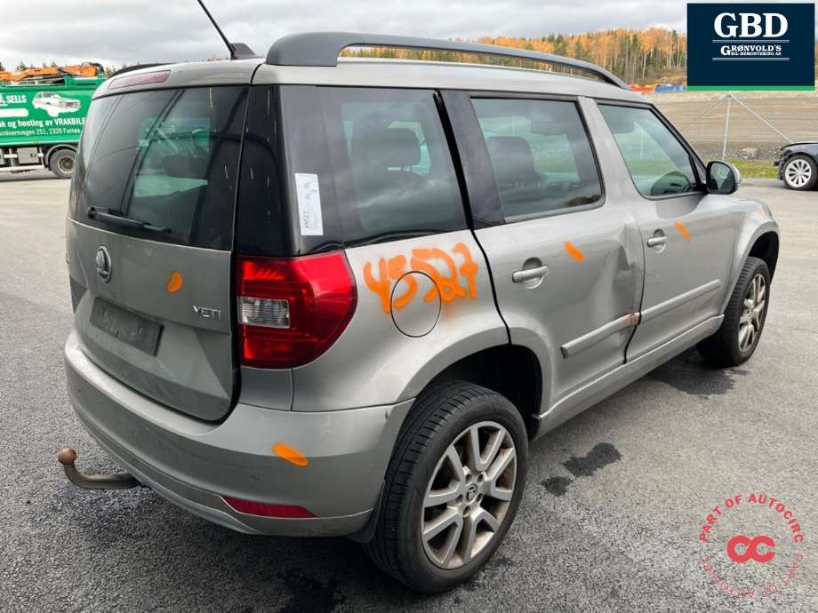 Škoda Yeti 2014-2017 (Fase 2) , Motorkode: CBZB, Girkassekode: QRB