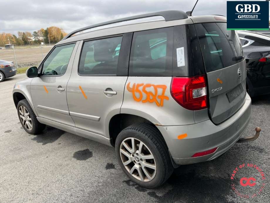 Škoda Yeti 2014-2017 (Fase 2) , Motorkode: CBZB, Girkassekode: QRB