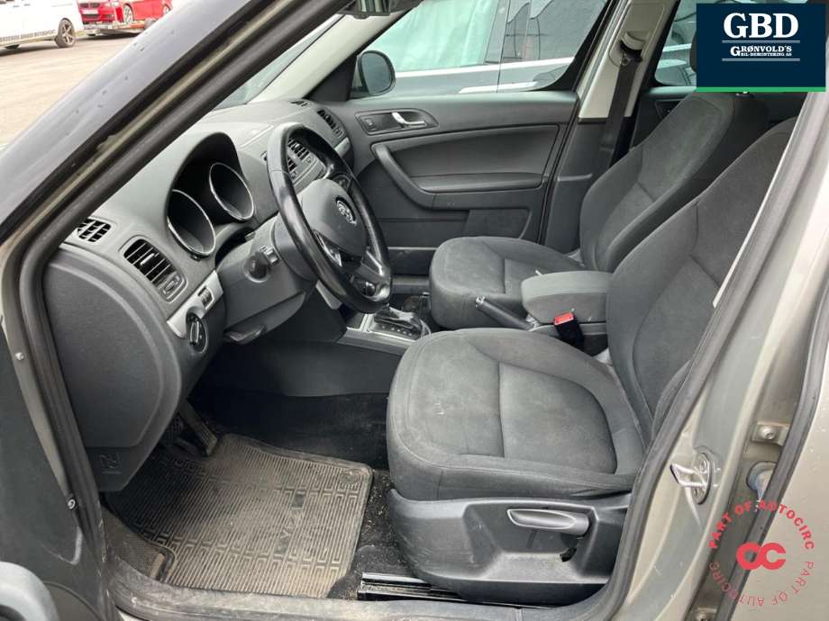 Škoda Yeti 2014-2017 (Fase 2) , Motorkode: CBZB, Girkassekode: QRB