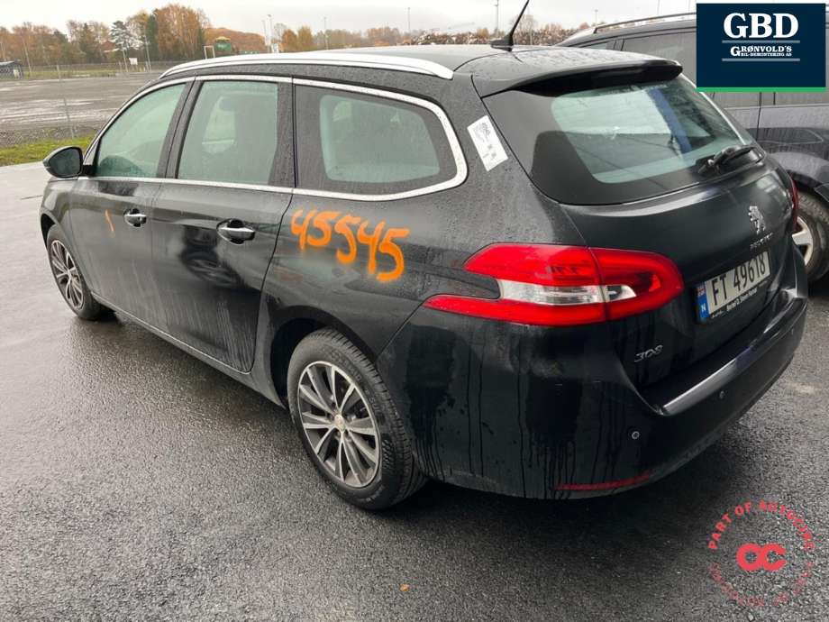 Peugeot 308 2013-2021 (Type II) , Motorkode: HN02, Girkassekode: 16 096 663 80
