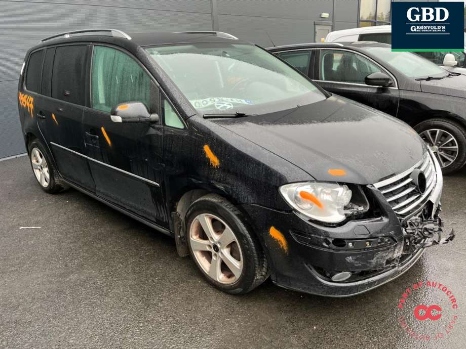 VW Touran 2007-2010 (Type I, Fase 2) , Motorkode: BLS, Girkassekode: KMZ