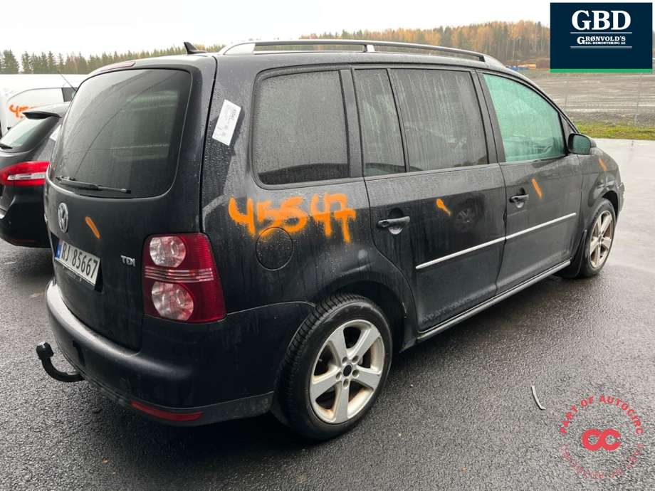 VW Touran 2007-2010 (Type I, Fase 2) , Motorkode: BLS, Girkassekode: KMZ