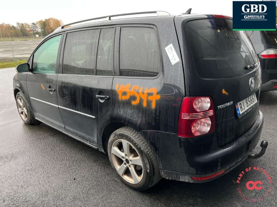 VW Touran 2007-2010 (Type I, Fase 2) , Motorkode: BLS, Girkassekode: KMZ