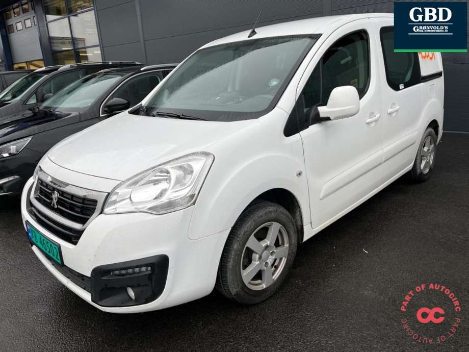 Peugeot Partner 2015-2019 (Type II, Fase 2) , Motorkode: BHY| BH02, Girkassekode: 16 099 833 80