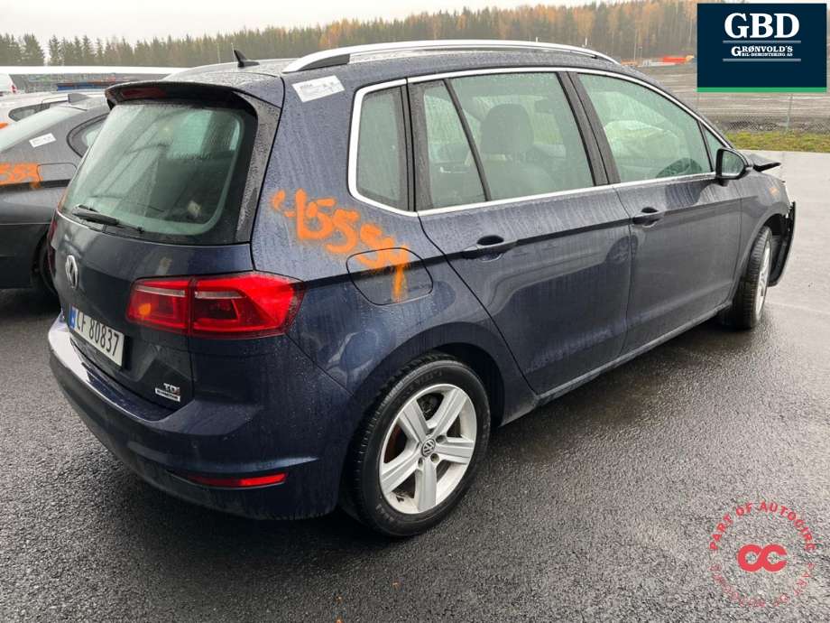 VW Golf Sportsvan 2014-2018 , Motorkode: CXXB, Girkassekode: RER
