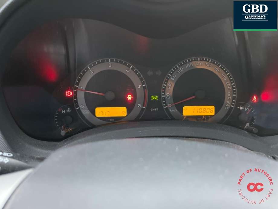 Toyota Auris 2010-2012 (Type I, Fase 2) , Motorkode: 1ND-TV, Girkassekode: 3030012D91