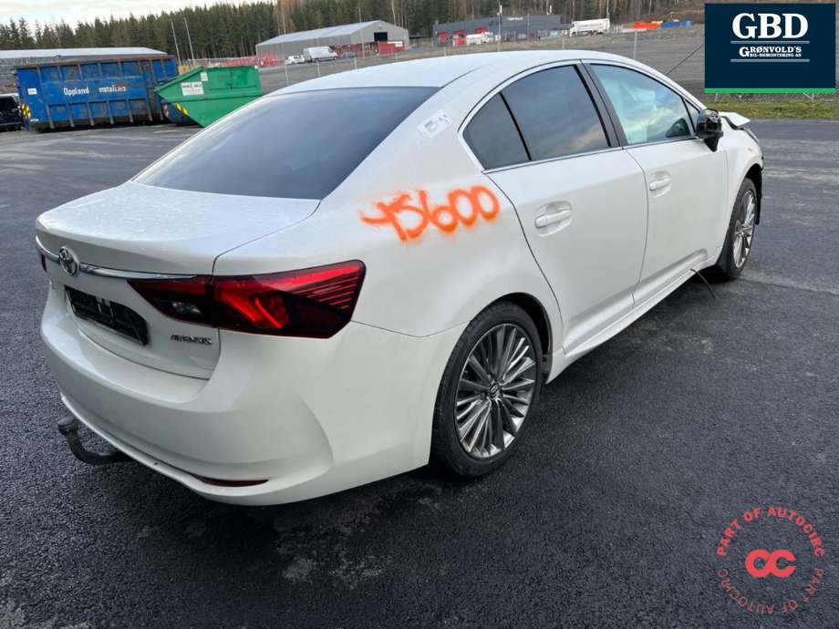 Toyota Avensis 2009-2015 (Type III, Fase 1) , Motorkode: 2ZR-FAE, Girkassekode: 3040020110
