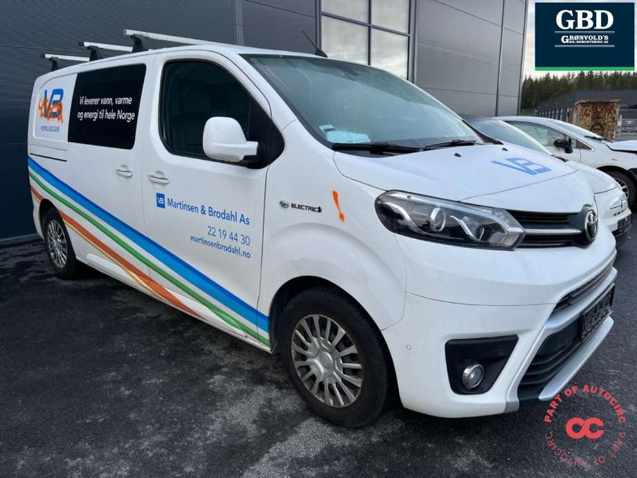 Toyota Proace 2016-->> (Type II) delebil , Motorkode: ZK01, Girkassekode: SU001B2789
