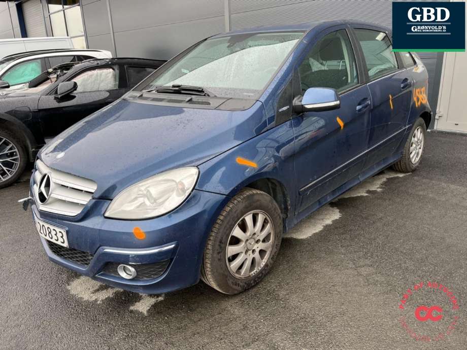 Mercedes B-Klasse 2008-2011 (Fase 2) (W245) (W245), Motorkode: 266920, Girkassekode: A 169 360 39 00