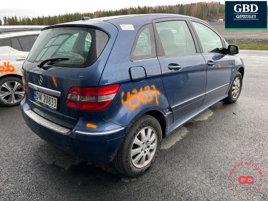 Mercedes B-Klasse 2008-2011 (Fase 2) (W245) (W245), Motorkode: 266920, Girkassekode: A 169 360 39 00