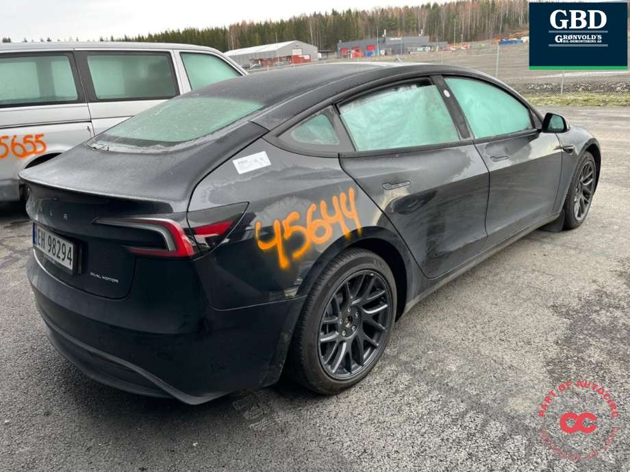 Tesla Model 3 2024-->> (Fase 2) , Motorkode: 3D3|3D7, Girkassekode: 