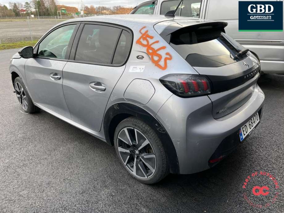 Peugeot e-208 2019-->> , Motorkode: ZKX, Girkassekode: