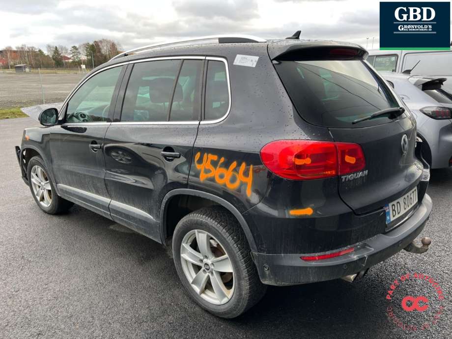 VW Tiguan 2011-2016 (Type I, Fase 2) , Motorkode: CFFB, Girkassekode: NYD