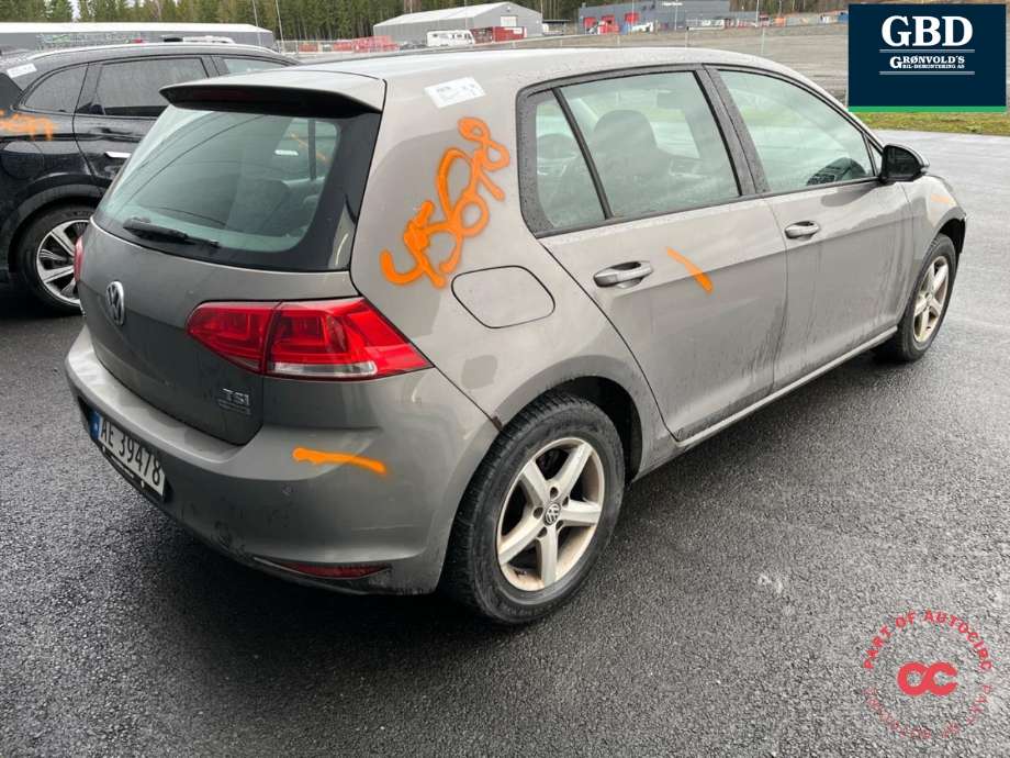 VW Golf VII 2012-2017 (Fase 1) , Motorkode: CJZB, Girkassekode: PKH