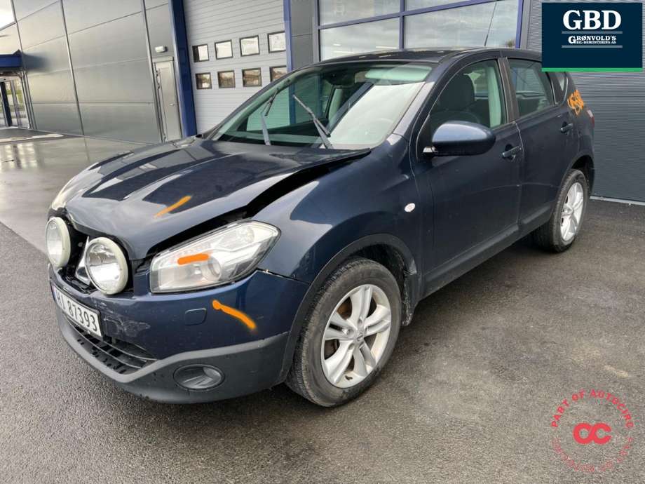 Nissan Qashqai, 2010-2014 (Type I, Fase 2)  delebil , Motorkode: K9K, Girkassekode: 32010JD50A