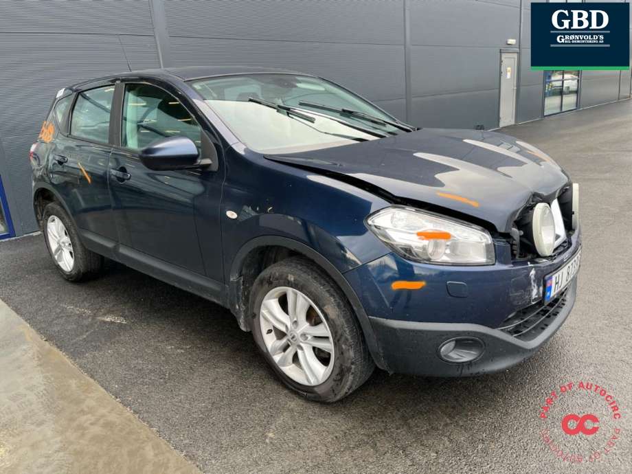 Nissan Qashqai 2010-2014 (Type I, Fase 2) , Motorkode: K9K, Girkassekode: 32010JD50A