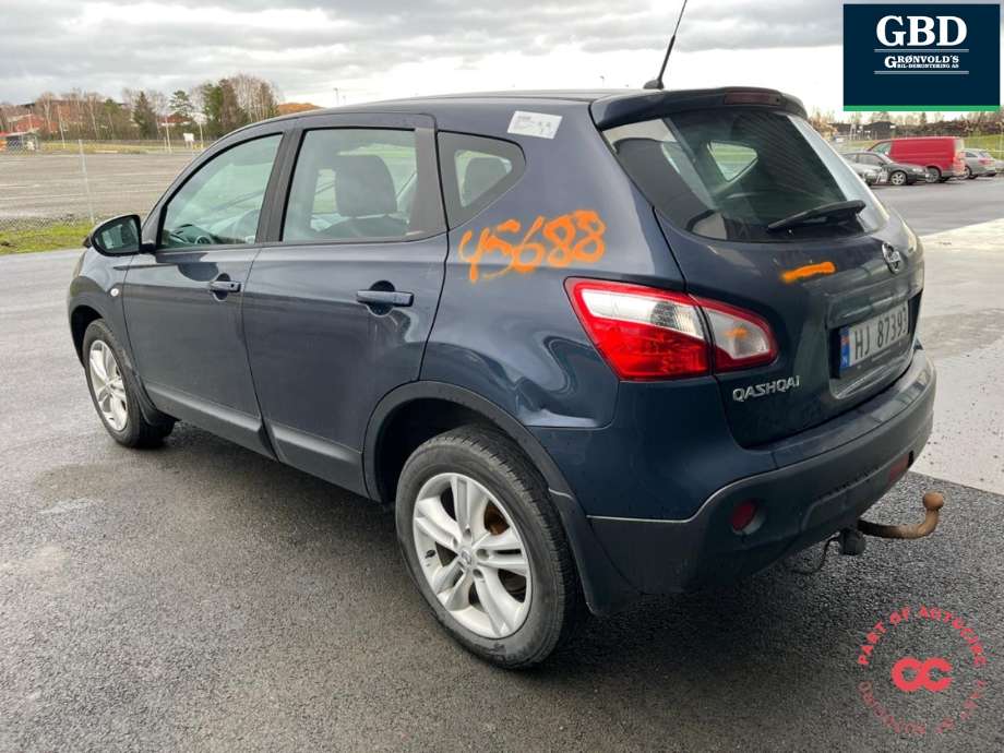 Nissan Qashqai 2010-2014 (Type I, Fase 2) , Motorkode: K9K, Girkassekode: 32010JD50A