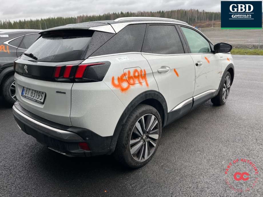 Peugeot 3008 2016-->> (Type II) , Motorkode: 5G01| 5GZ, Girkassekode: 98 387 679 80